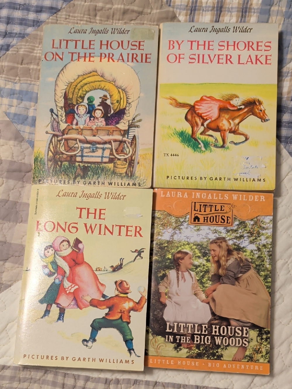 Little House on The Prairie Set Of 4 Books